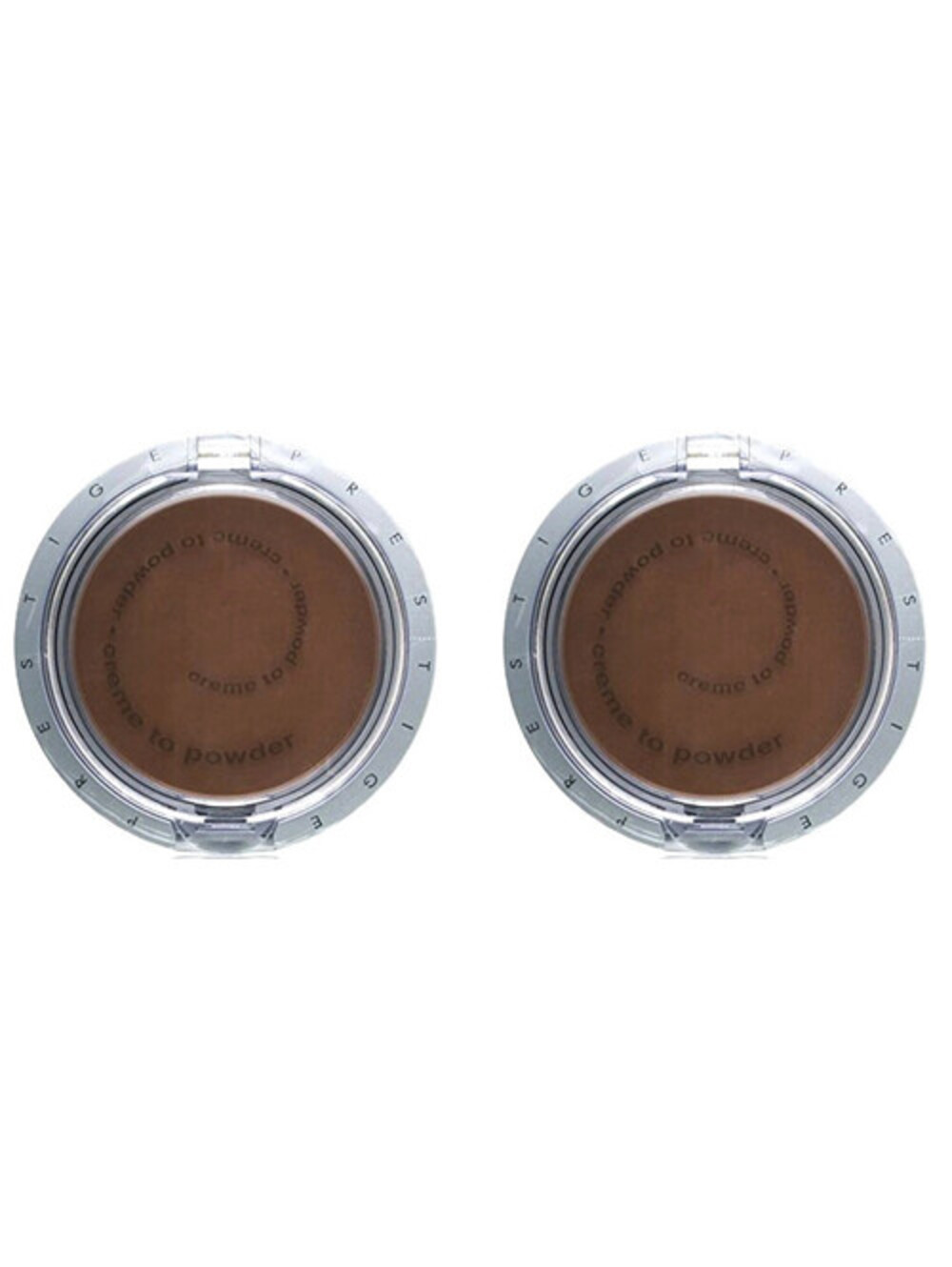 2-Pack NEW Prestige Touch Tone Cream to Powder Makeup CM-09A Molasses (Sealed)